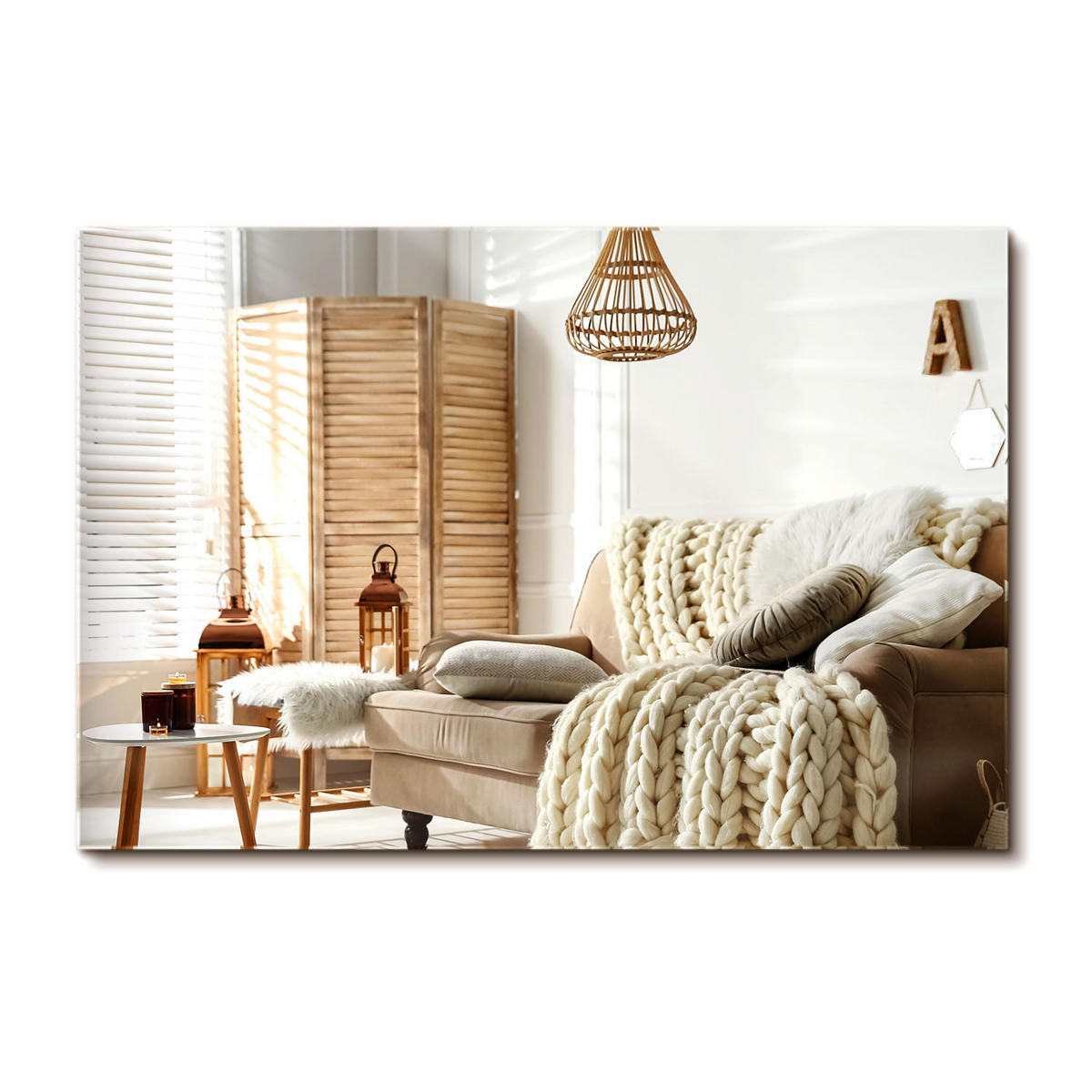 SPIEGEL Rechteckig 60x40 cm - Transparent, Glas (60/40/0.4cm) - Wallfluent