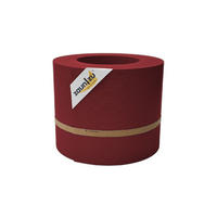 SICHTSCHUTZSTREIFEN Rille PP für Doppelstabmatten Zaun Bordeauxrot 26m - Bordeaux, Kunststoff (2600/19cm) - ZAUN|ZU