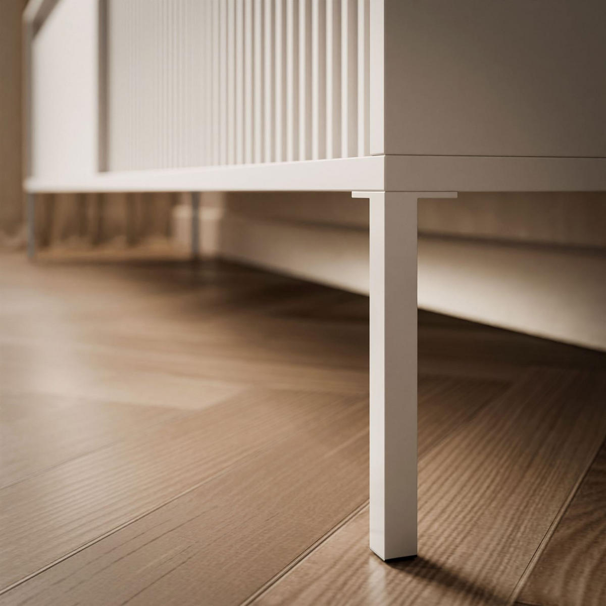 TV-ELEMENT YASUMI 187 cm beige - Beige, Holzwerkstoff (187.1/53.4/39.5cm) - Lookway