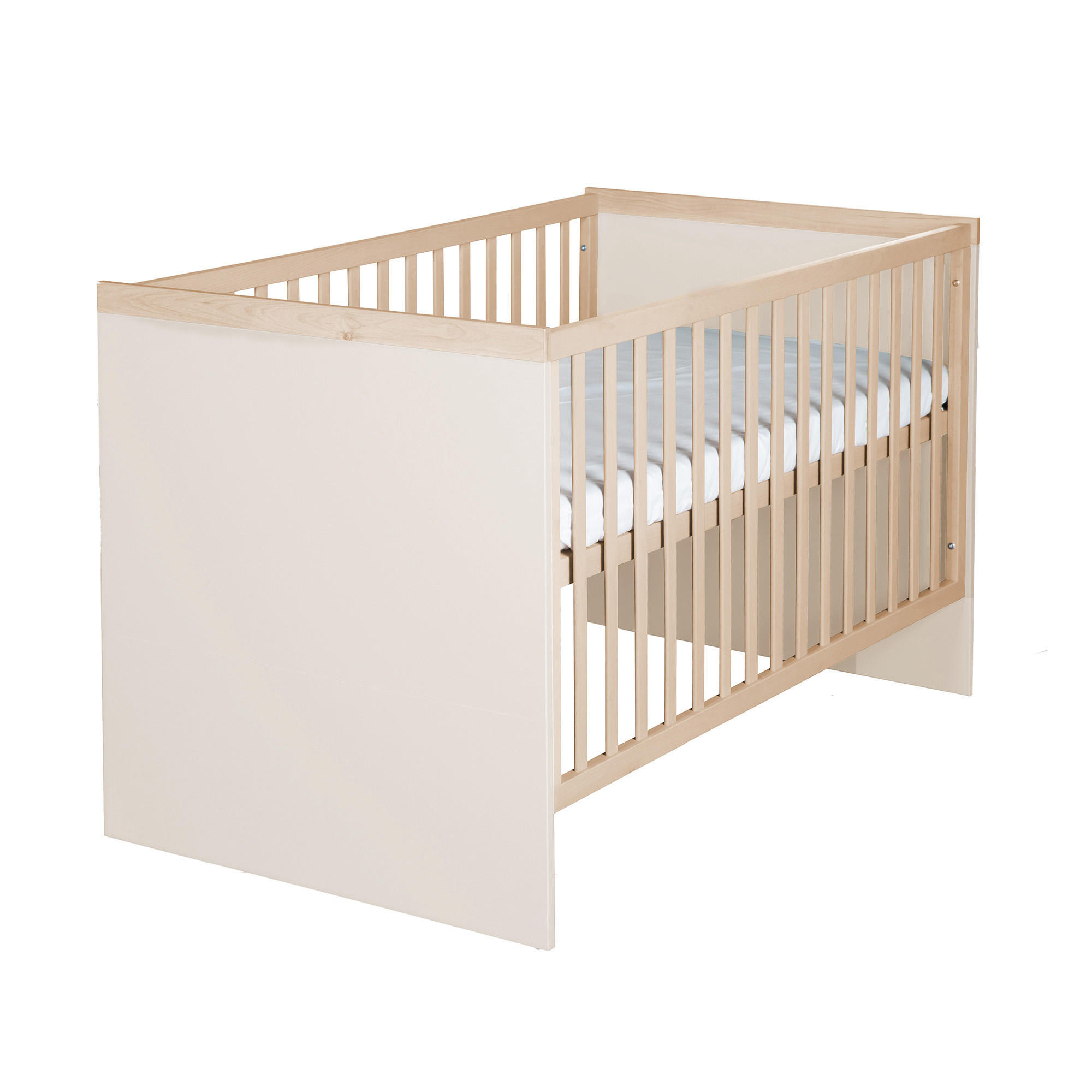 KOMBI-KINDERBETT 70 x 140 cm Elva - Creme, Holz - Roba