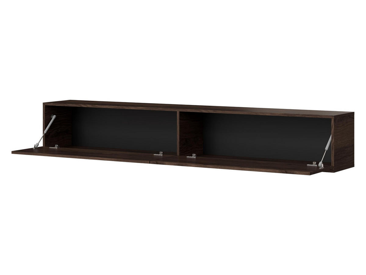 COMODA TV Govi Bis 200 - culoare lemn de nuc, compozit lemnos (200/32/32cm) - MIRJAN24
