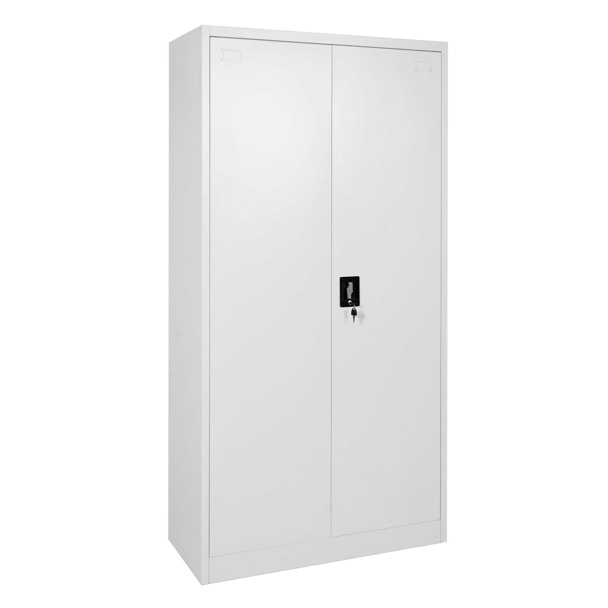Proregal Aktenschrank Grau 90x185x40 cm