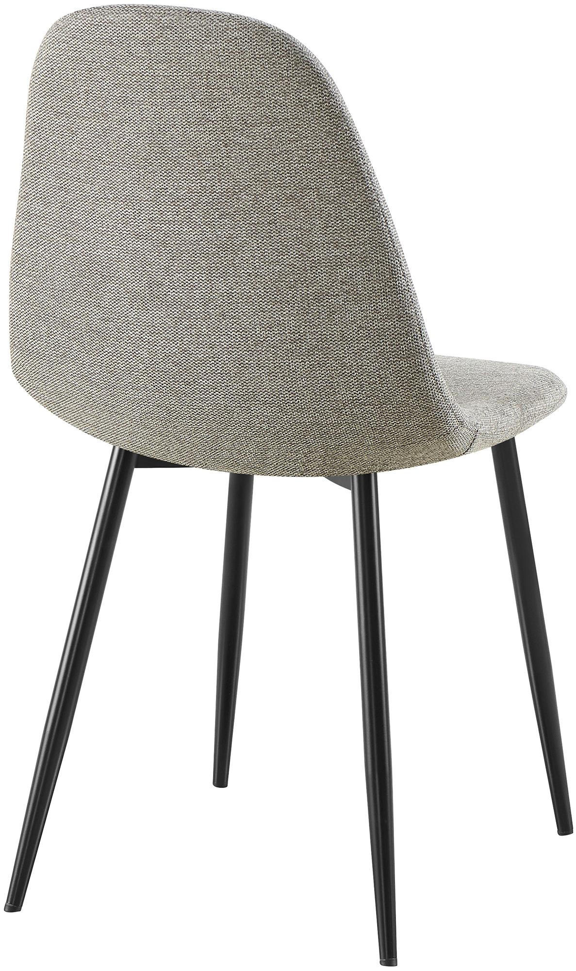 Thumbnail - CLP Stuhl, Hellgrau, Textil, 44x88x51 cm, Esszimmer, Stühle, Esszimmerstühle, Vierfußstühle