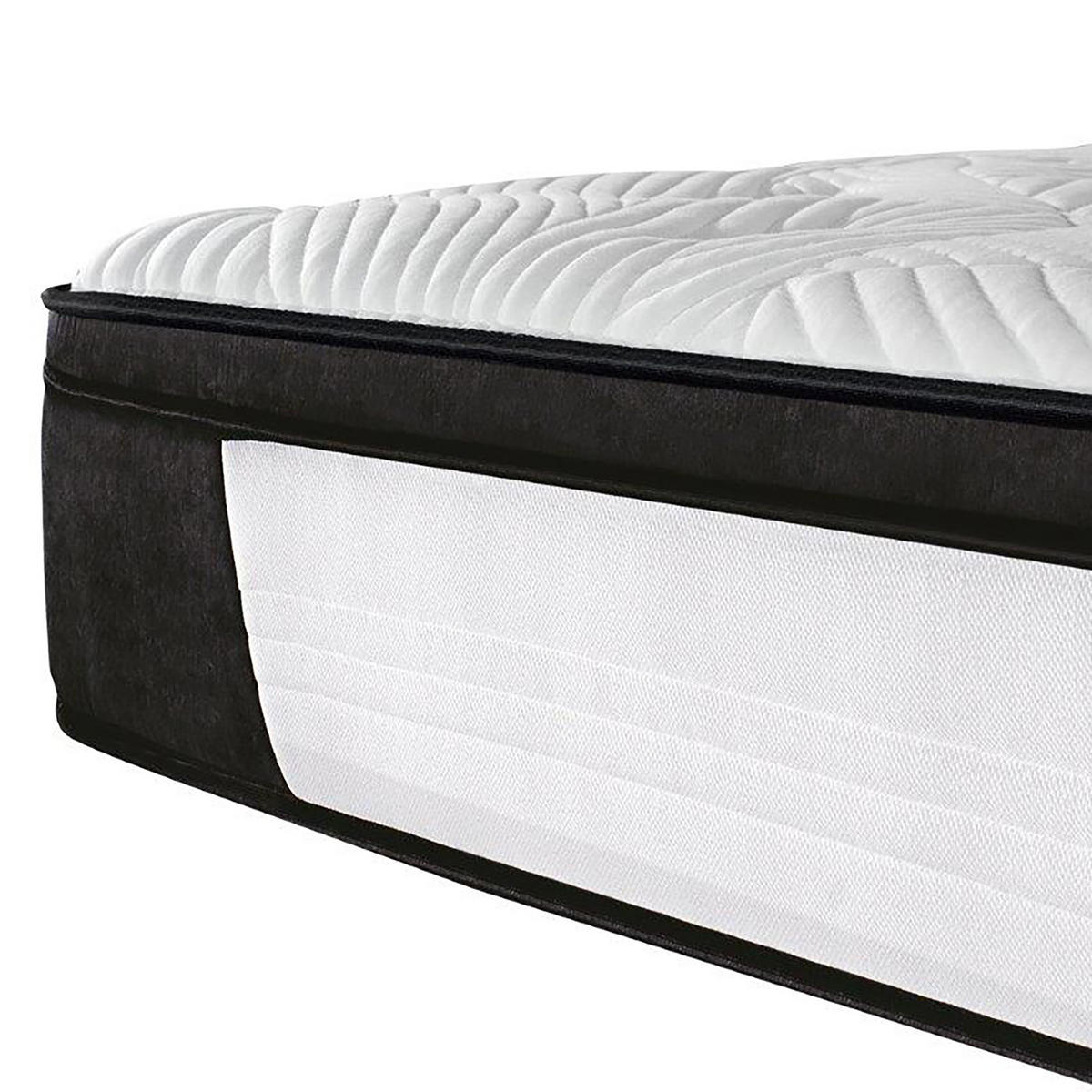 TASCHENFEDERKERNMATRATZE 180x200 CM, MATRATZE CASSIE - Weiß, Textil (180/200cm) - Weber Industries