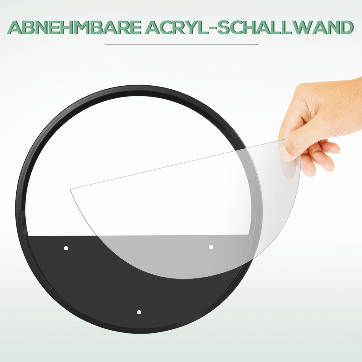 BLUMENTÖPFE, Wandvase für Garten, Wohnzimmer, Stahl, Schwarz - Schwarz, Metall (5cm) - Outsunny