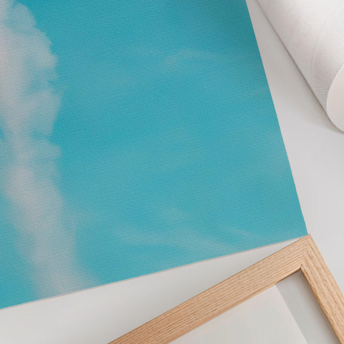 POSTER - 59x84 cm - Gomuno - Rakete am Himmel - Blau, Textil (59/84/0.1cm) - TULUP