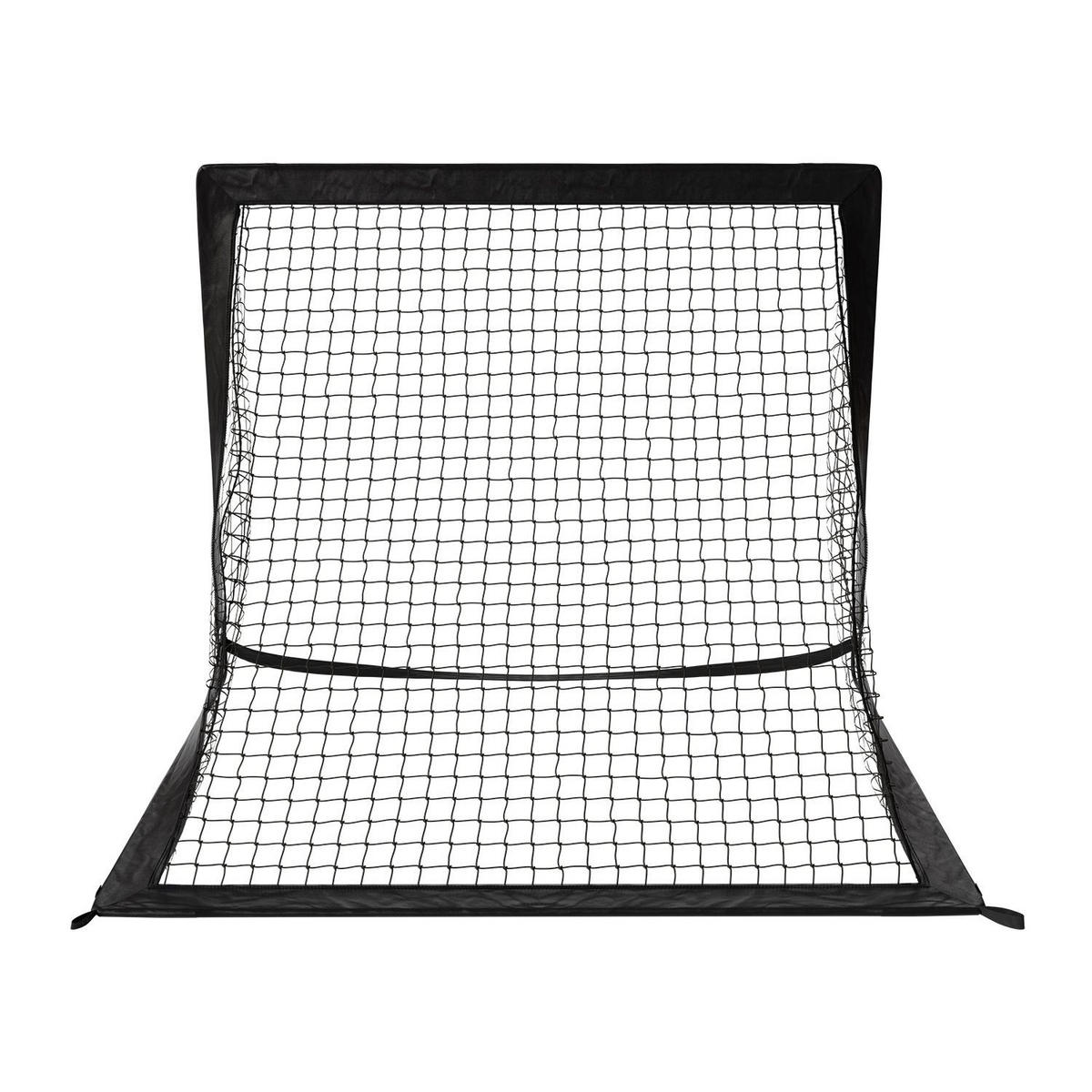 FUSSBALLTOR Goal Master Pop-up inkl Zubehör schwarz (2er-Set) - Schwarz, Kunststoff (120/90cm) - Artsport