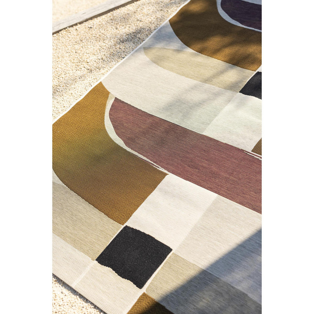 OUTDOOR-TEPPICH Kalia natur 200 x 290 x 1 cm - Naturfarben, Textil (200/290cm) - Vivaraise