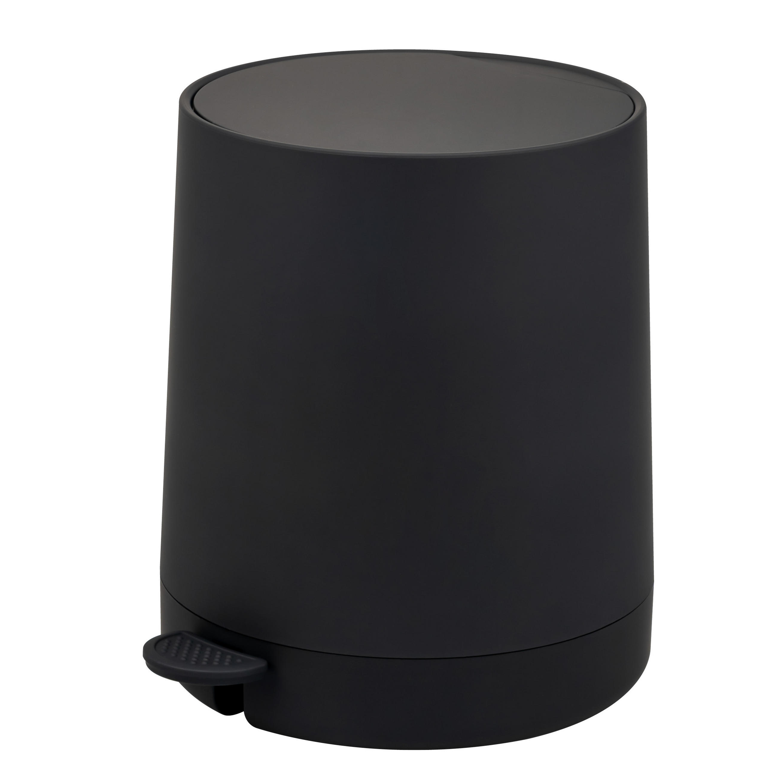 KOSMETIKEIMER TESERO, Kunststoff, schwarz - Schwarz, Kunststoff (22.5/25.5/25cm) - eluno