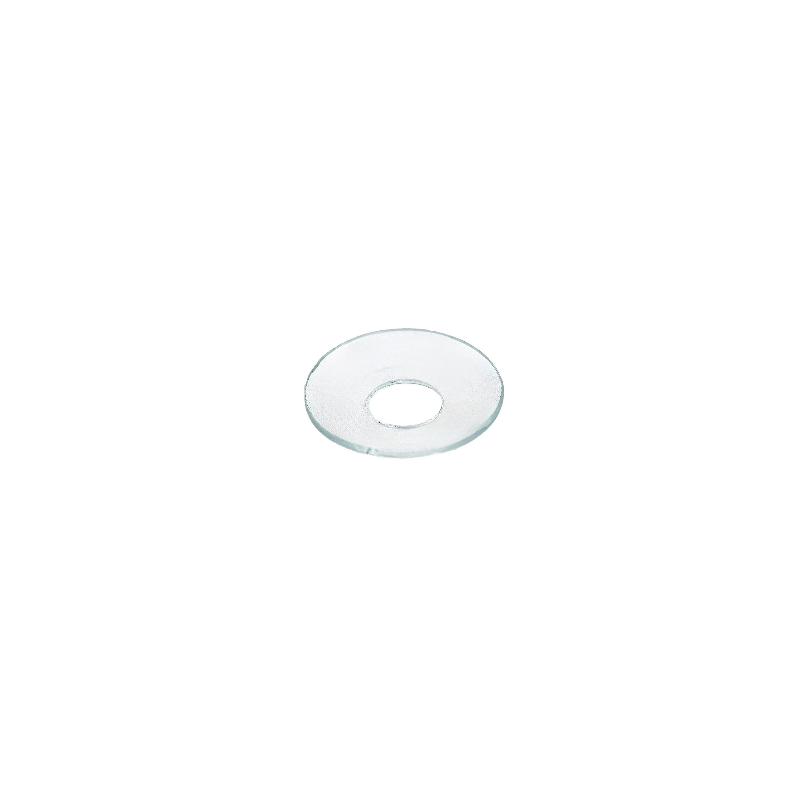 Holfeuer Crystal Design Glas-Kerzenmanschette Transparent 4x0.2x4 cm