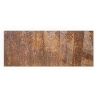 GLASPLATTE für Kamin 125x50 cm - Braun, Glas (125/50/0.4cm) - TULUP