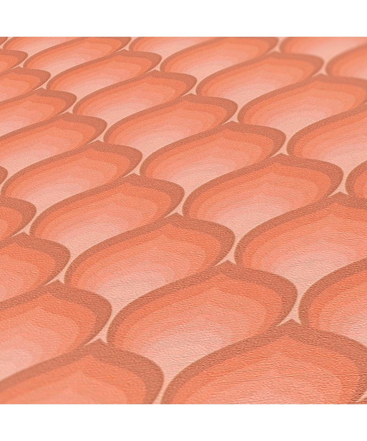 VLIESTAPETE Rot 53/850 cm - Rot, Textil (53/1cm) - KUNSTLOFT