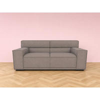 2,5-SITZER Umea Cord Beige 194/106/78 cm - Taupe, Kunststoff/Textil (194/78/106cm) - foamnova