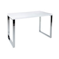 SCHREIBTISCH WHITE DESK Weiß 120 cm - Weiß, Holz (60/120/75cm) - riess-ambiente