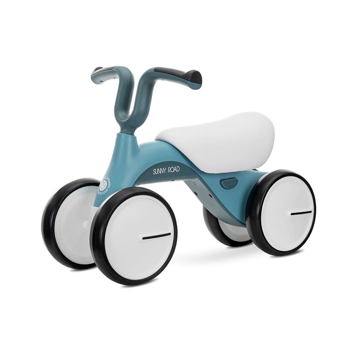 RUTSCHER Sunny Road türkis Musik, Licht, EVA-Reifen, Sitz verstellbar - Türkis, Metall (55/18/32cm) - Lorelli