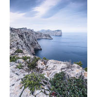 FOTOTAPETE Strand 200 x 250 cm - Blau, Papier (200/250cm) - Sanders & Sanders