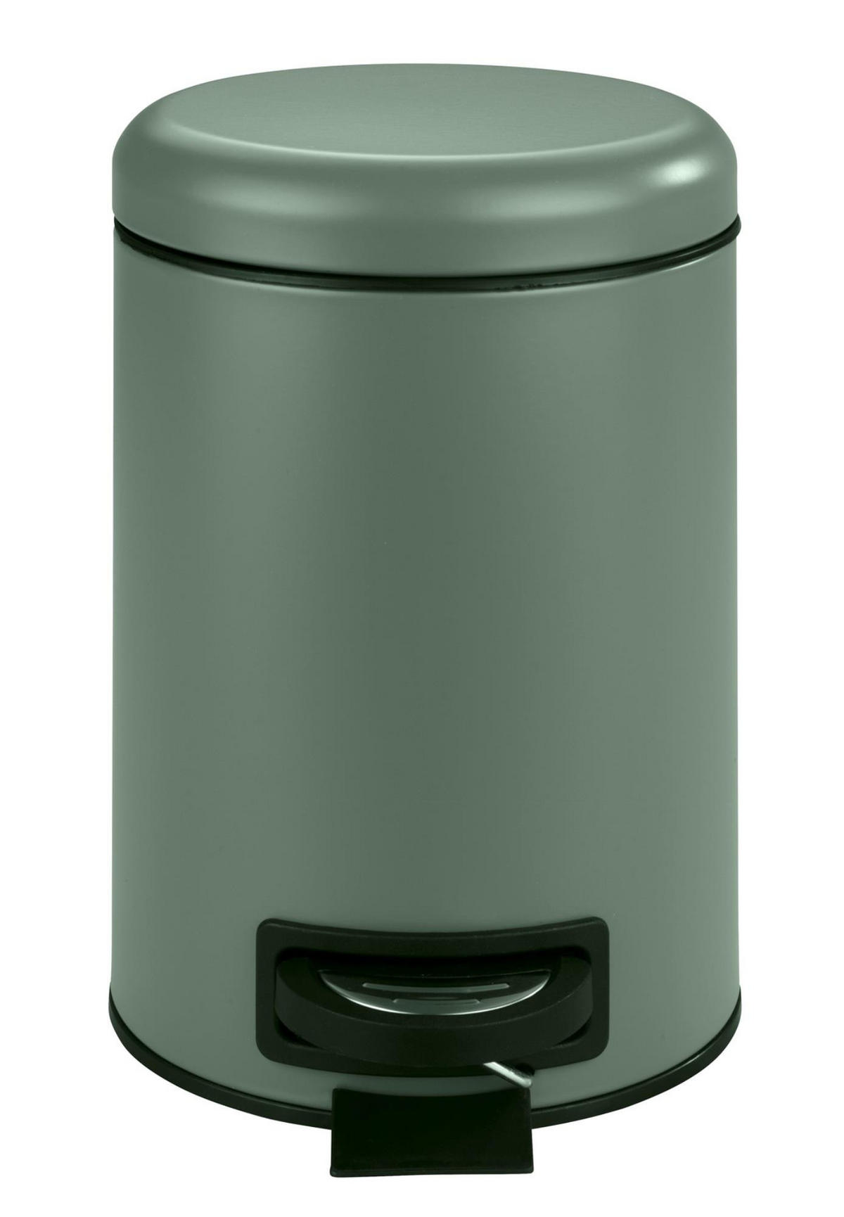 KOSMETIKEIMER Leman 3 l 22,5/17/25 cm - Grün, Metall (17/25/22.5cm) - Wenko