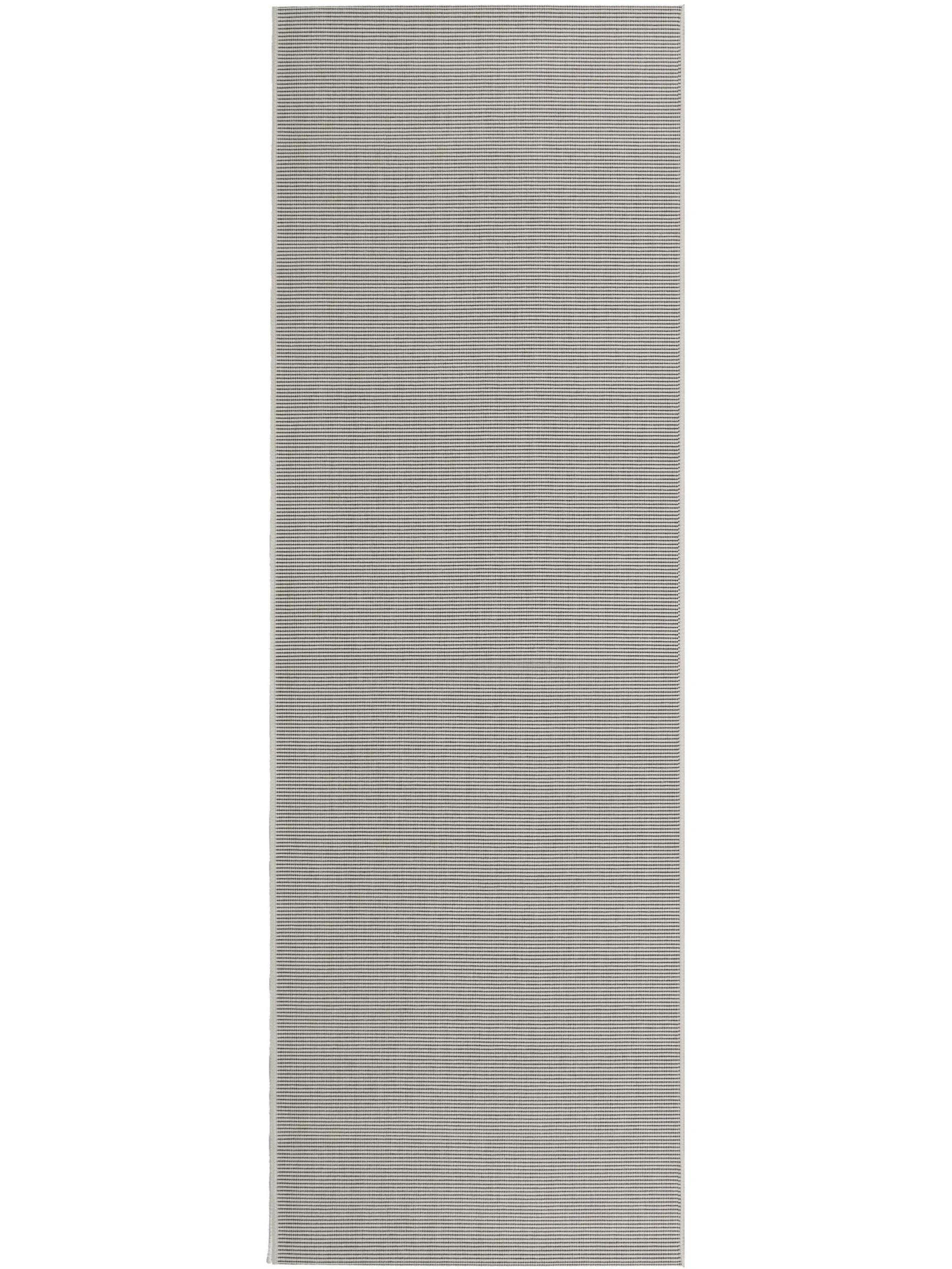 OUTDOORLÄUFER Metro Weiß 80x240 cm - Weiß, Textil (80/240cm) - benuta Nest