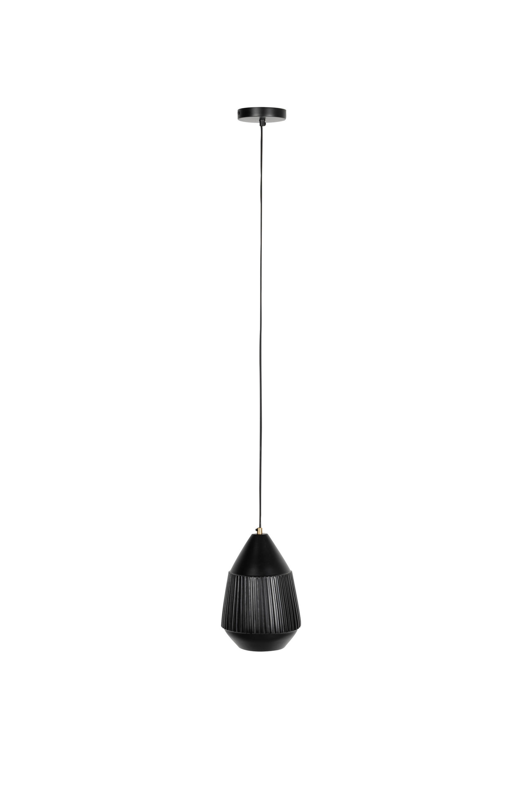 HÄNGELAMPE Aysa - Schwarz - 20/20/200 cm - Schwarz, Kunststoff (20/20/200cm)