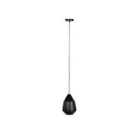 HÄNGELAMPE Aysa - Schwarz - 20/20/200 cm - Schwarz, Kunststoff (20/20/200cm)