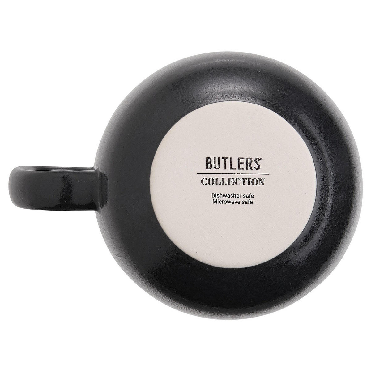 GESCHIRR-SET (16-teilig) Casa Nova - Schwarz, Keramik (27/1/27cm) - Butlers