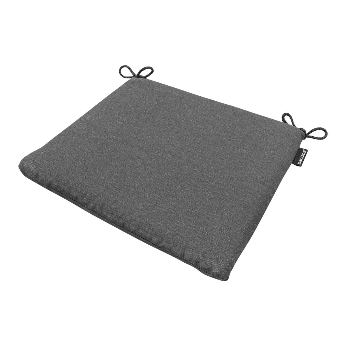 SITZKISSEN Panama 40/40 cm 4er-Set - Grau, Textil (40/4/40cm) - Madison