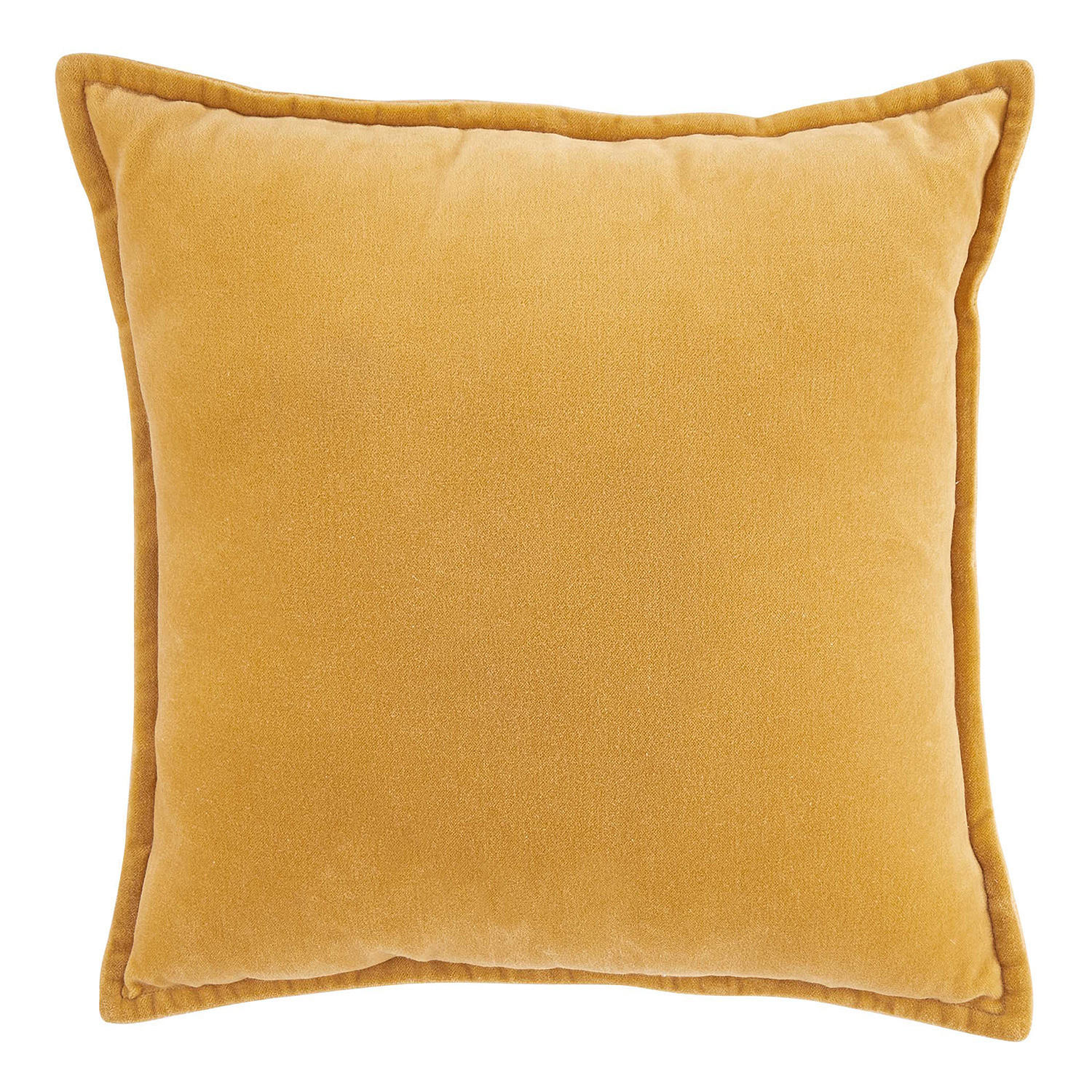 DEKOKISSEN Cotton Velvet - Gelb, Textil (45/60cm) - BUTLERS