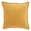 DEKOKISSEN Cotton Velvet - Gelb, Textil (45/45cm) - Butlers