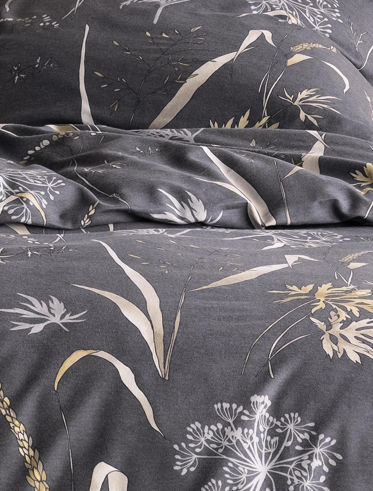 BETTWÄSCHE KOALA 8425 - Silberfarben, Textil (135/200cm) - Irisette