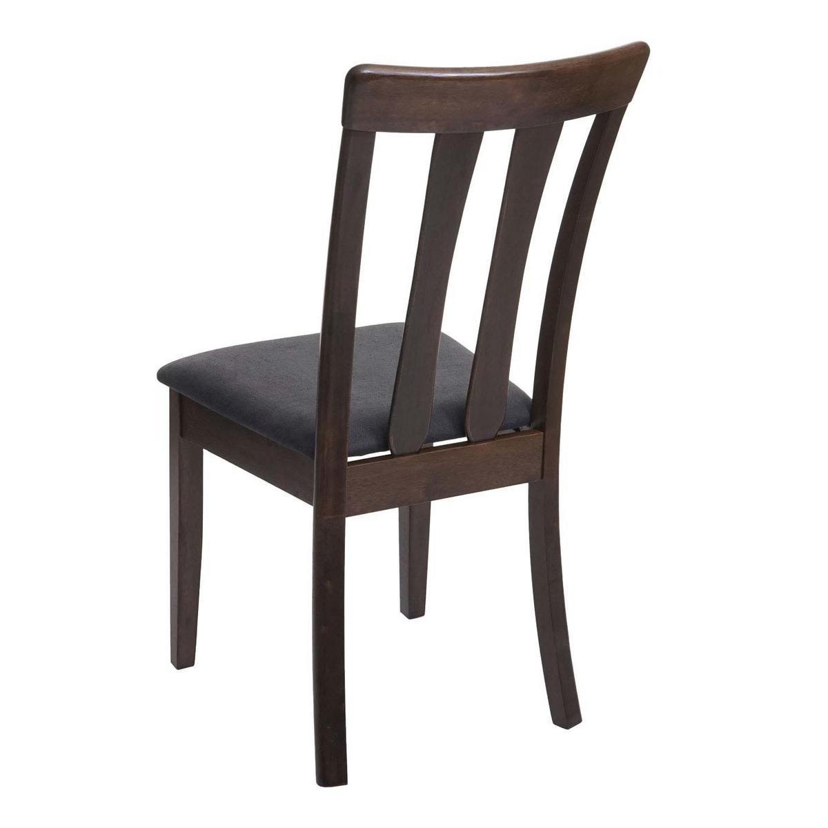 ESSZIMMERSTUHL Anthrazit, Dunkelbraun 2er-Set - Anthrazit/Dunkelbraun, Holz (42/96/58cm) - MCW