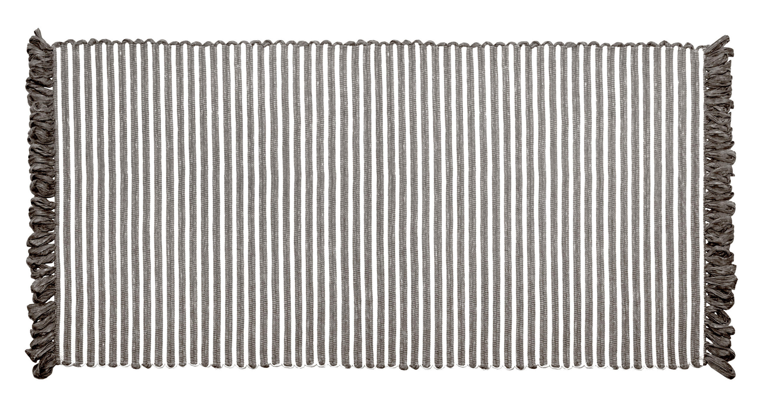 Lashuma Handgewebter Graphit 60x120 cm