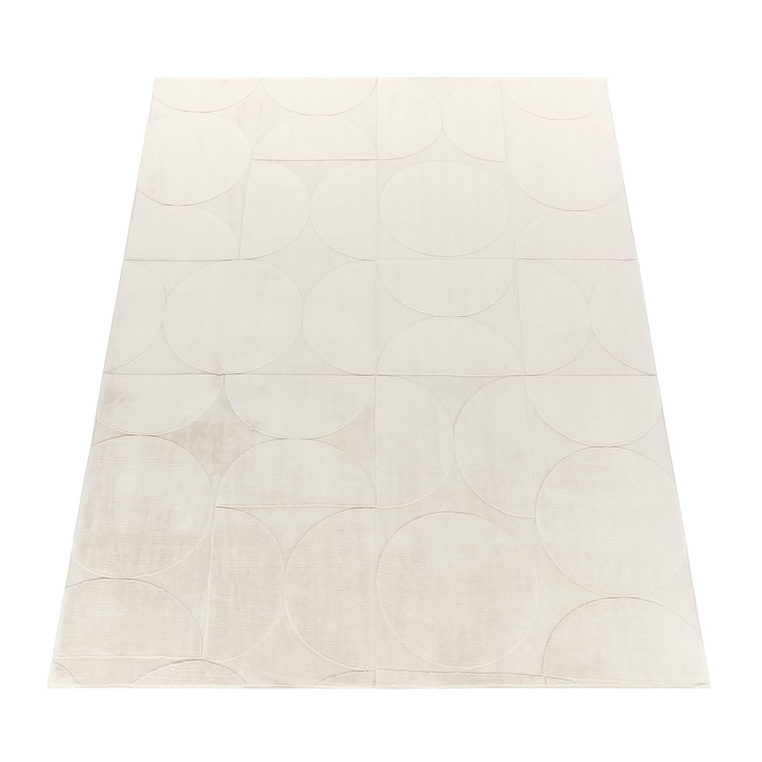 KURZFLORTEPPICH 80/150 LELYSTAD 526 - Creme, Kunststoff (80/150cm) - Paco Home