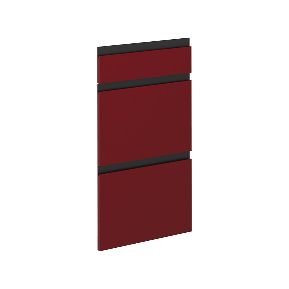 KÖKSFRONT R-Line Röd 39.6x70.4 cm möbelfront för underskåp med lådor 70.4/39.6/1.6 cm
