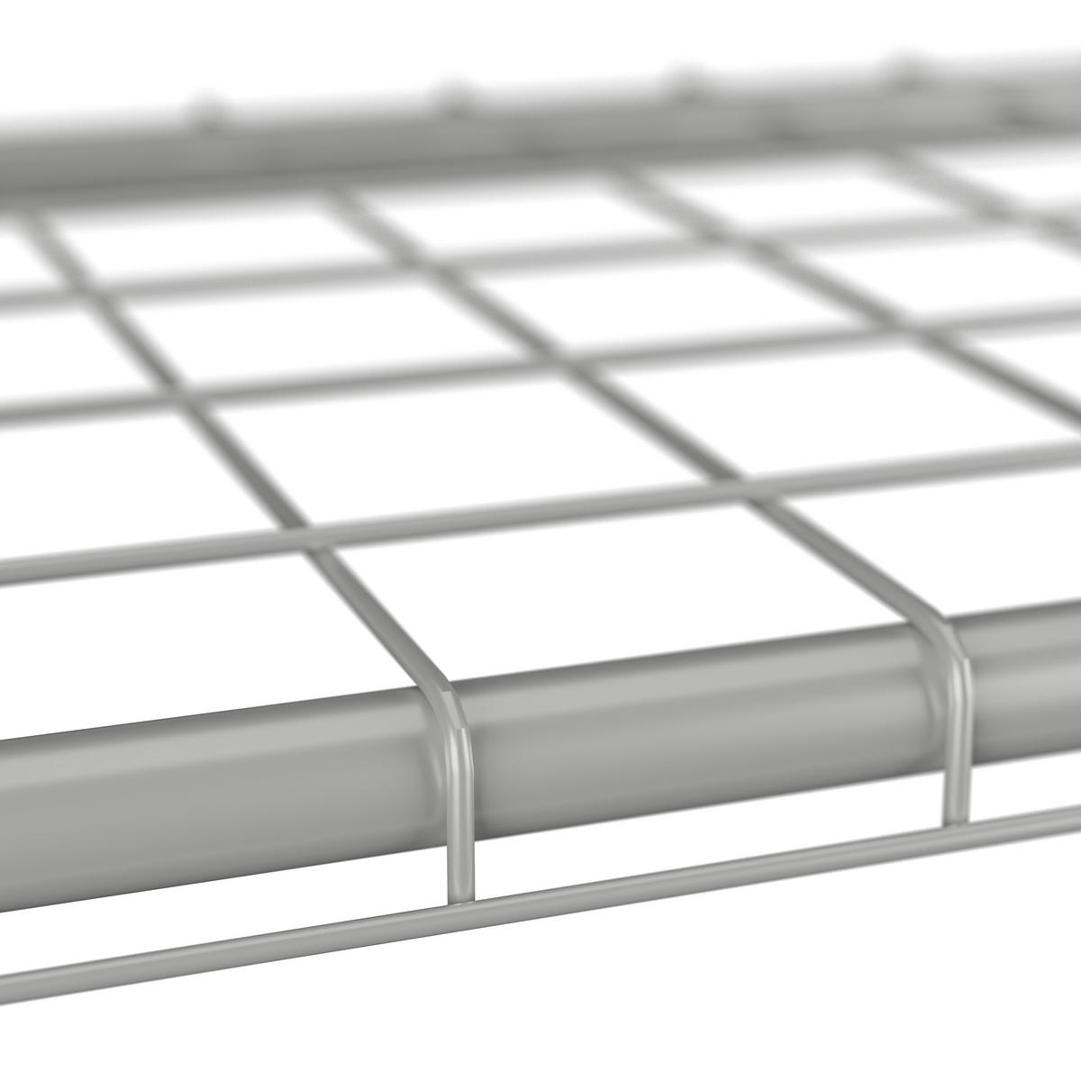 BLUMENREGAL - Grau, Kunststoff/Metall (91/174/28cm) - Relaxdays