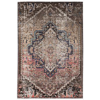 DESIGNER TEPPICH VINTAGE ZOE ORIENT MODERN - Braun, Textil (120/170cm) - Pergamon