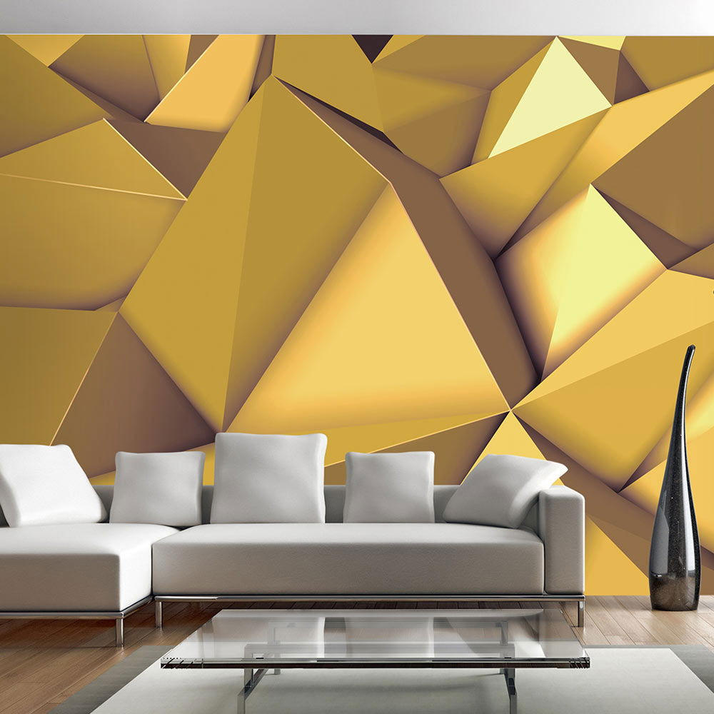 VLIESTAPETE Gold 150/105 cm - Goldfarben, Textil (150/1cm) - KUNSTLOFT