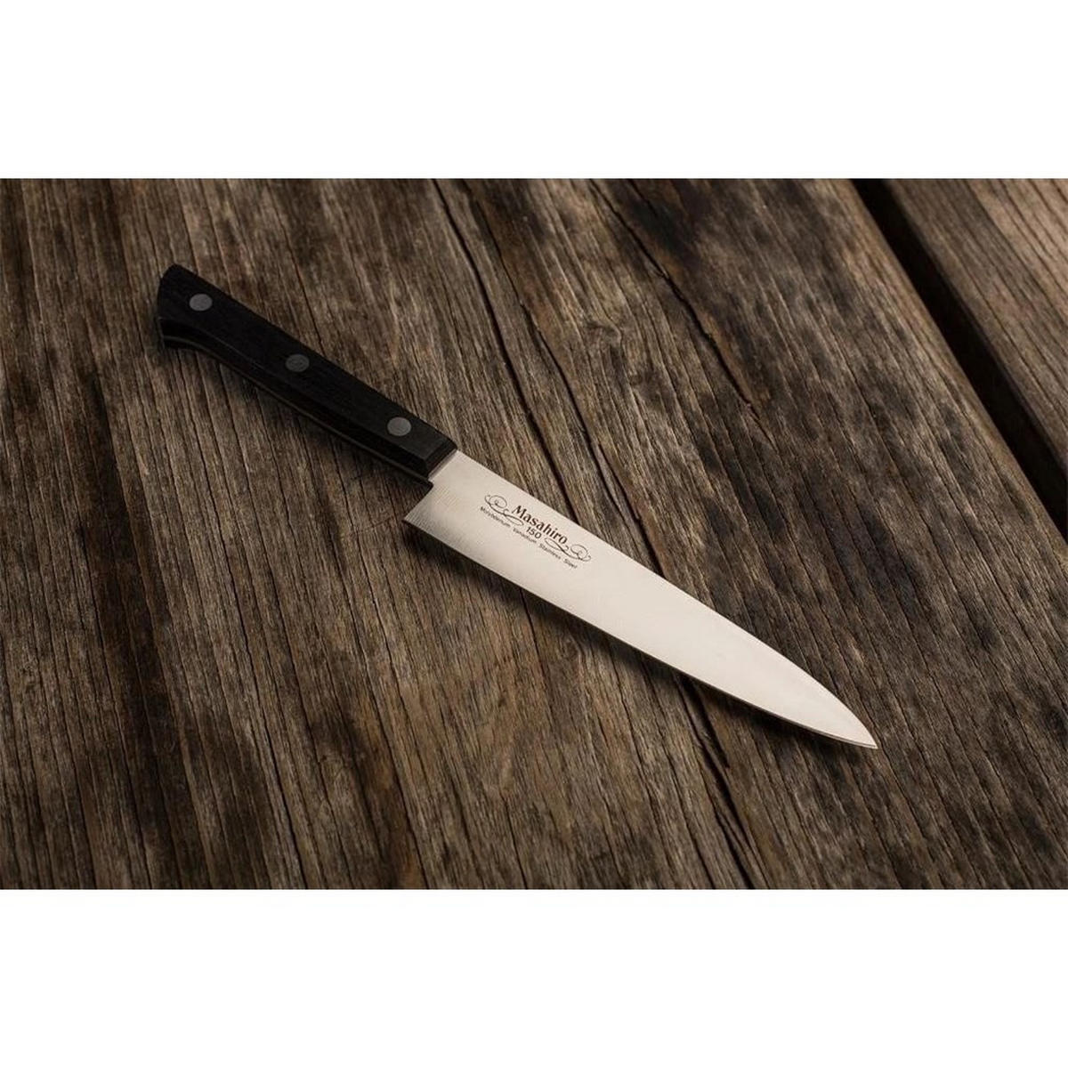 MESSERSET Silber 30/10/30 cm 1401104BBOMC - Silberfarben, Holz - Masahiro 