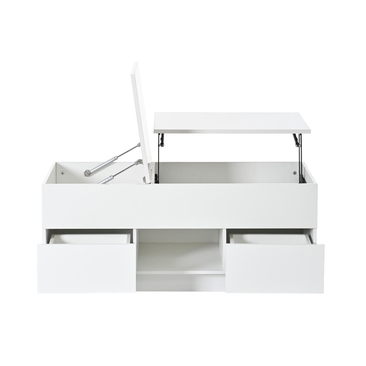 COUCHTISCH Weiß - Weiß, Holzwerkstoff (100/45/43cm)