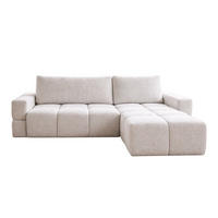 ECKSOFA L Weiß LORIN - Weiß, Textil (255/165cm) - Compleo24