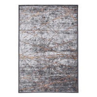 FLACHWEBETEPPICH Orelia 195x280 cm - Goldfarben, Textil (195/280cm) - Gino Falcone
