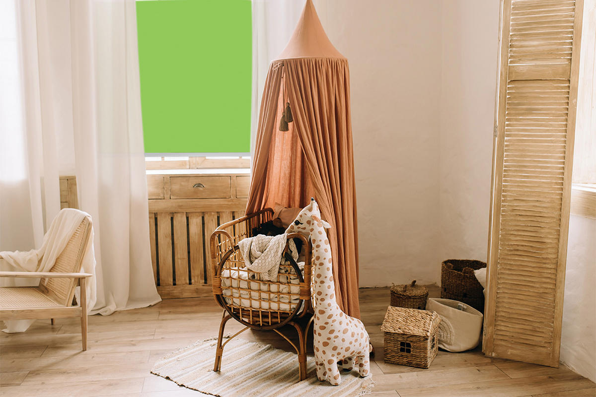 VNÚTORNÁ roleta - okenná roleta - roleta - 100x100 cm - Zelená - zelená, plast (100/100/0.5cm) - TULUP