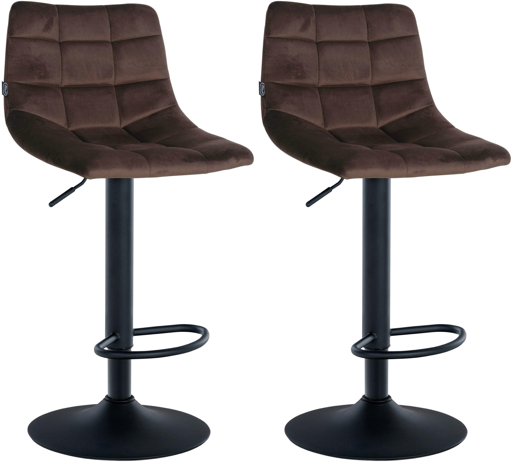 Deluke Barhocker Braun 43x87x46.5 cm