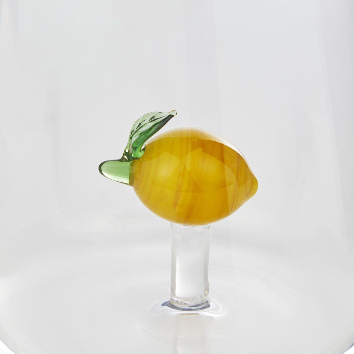 TRINKGLAS Sunny Joy Zitrone - Transparent, Glas (0.4L) - Butlers