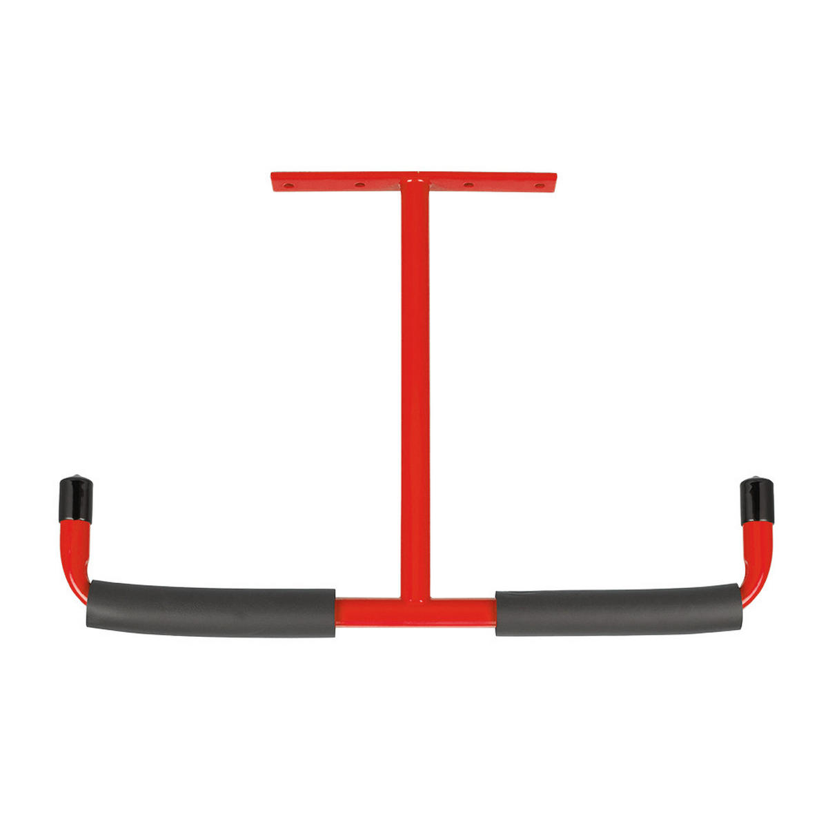 DECKENHAKEN 4 Stück T-förmige in Rot Vielseitig einsetzbar Belastbarkeit 43,5 x 29 cm - Rot, Metall (29/1/43.5cm) - Livingandhome