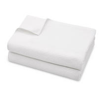 SAUNATUCH, 2er-Set, 70x180 cm, 100% Baumwolle, Weiß - Weiß, Textil (70/180cm) - Zollner