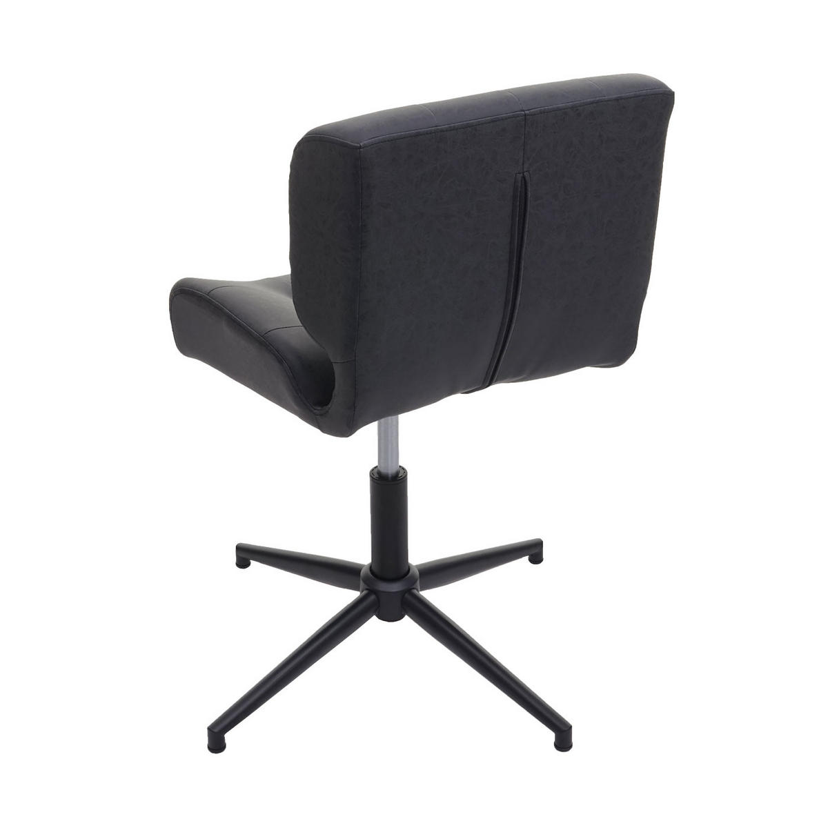 BÜROSTUHL Schiefergrau - Anthrazit, Textil (64/87/64cm) - MCW