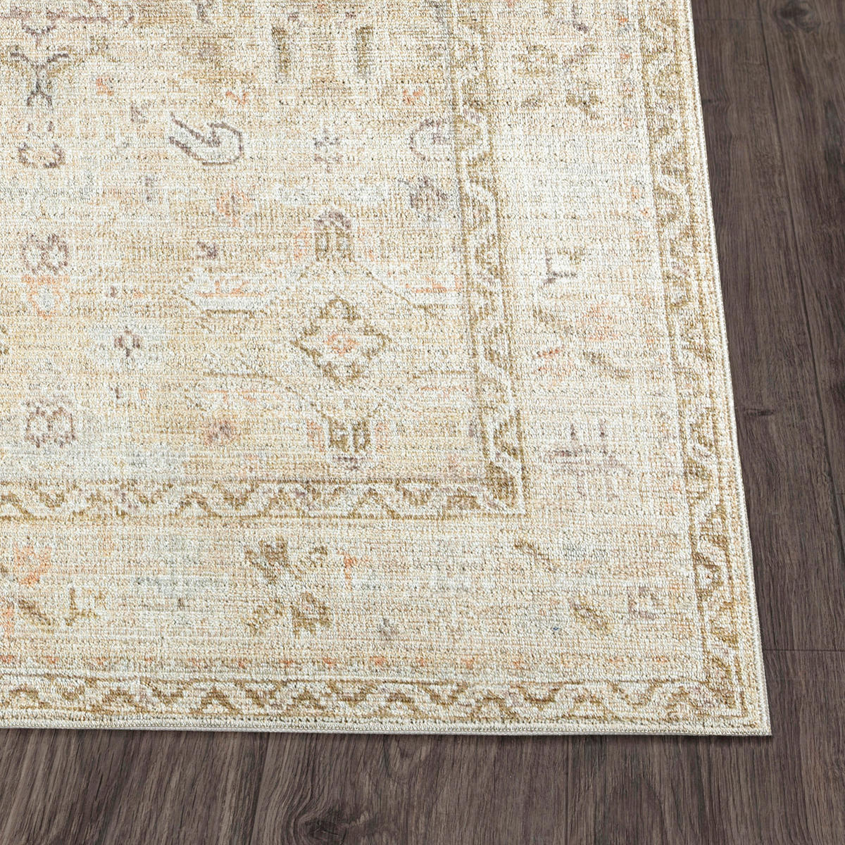 VINTAGE-TEPPICH 157/198 cm Braun - Beige, Textil (157/213cm) - LIVABLISS