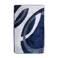 BADEMATTE 80/150cm BLAU-GRAU - Blaugrau, Textil (80/150cm) - ROLFNERS