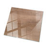 TISCHPLATTE 50x50 cm Holzoptik Natur - Graubraun/Braun, Glas (50/50/0.4cm) - TULUP
