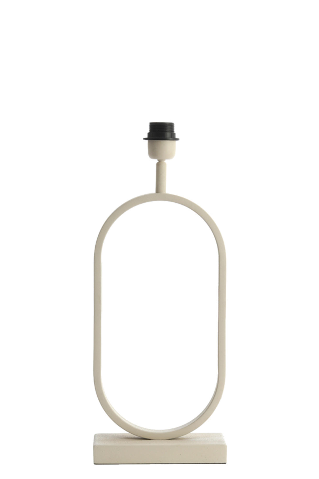 LAMPENFUSS Jamiri Weiß 20/10/45 cm - Weiß, Metall (20/10/45cm) - Light & Living